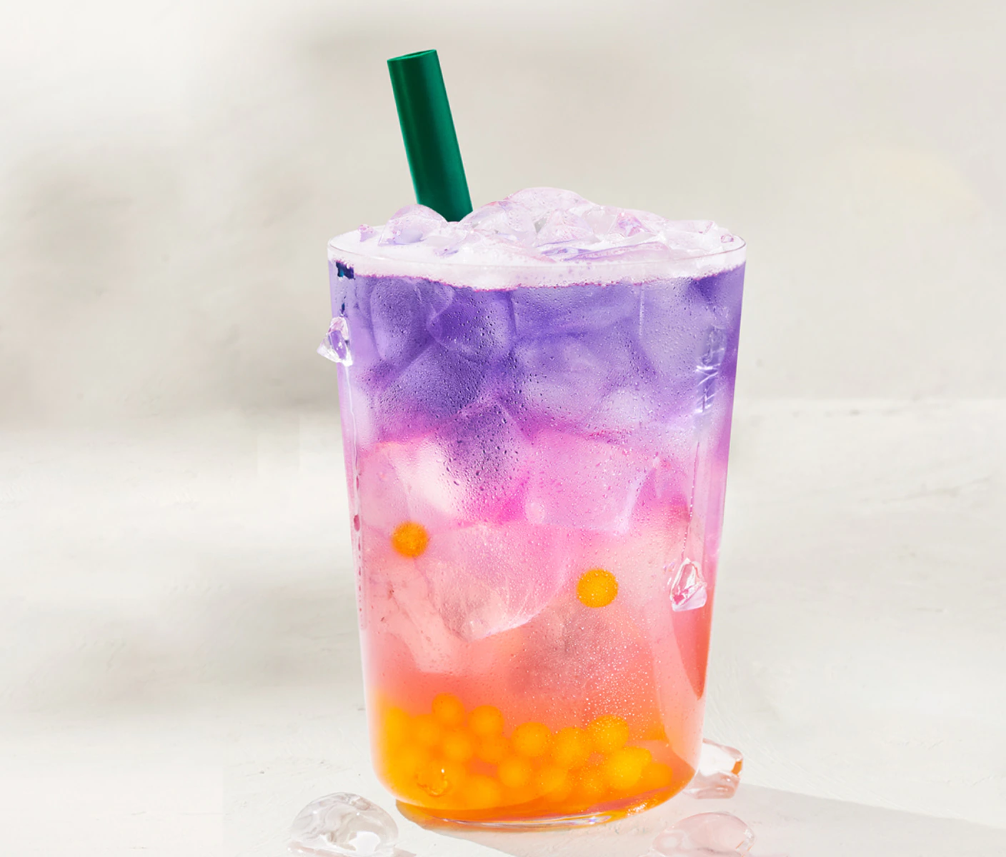 Tropical iced drink — feed ad